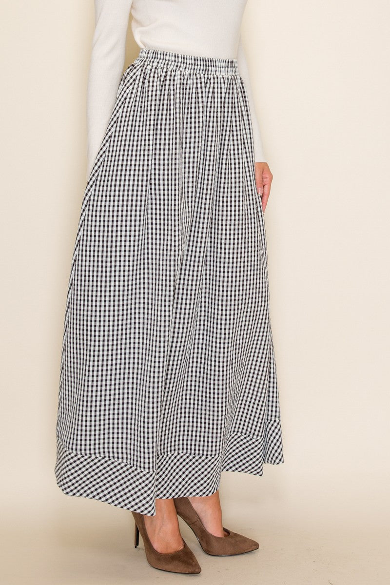 Gina Gingham Skirt