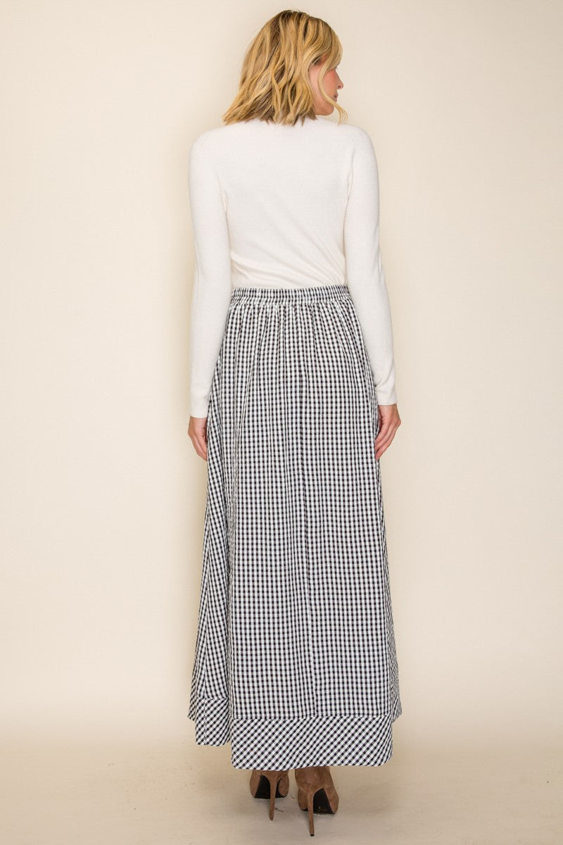 Gina Gingham Skirt