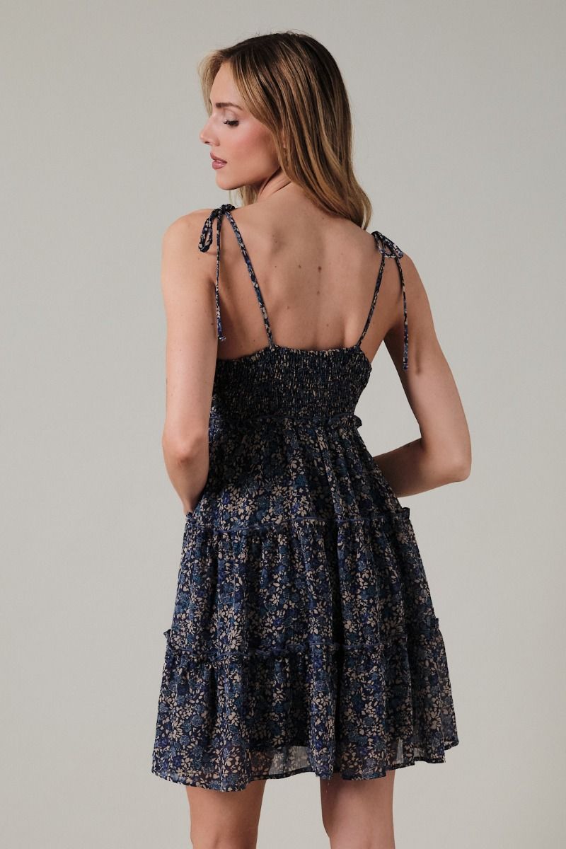 TAMI TIERED MINI DRESS